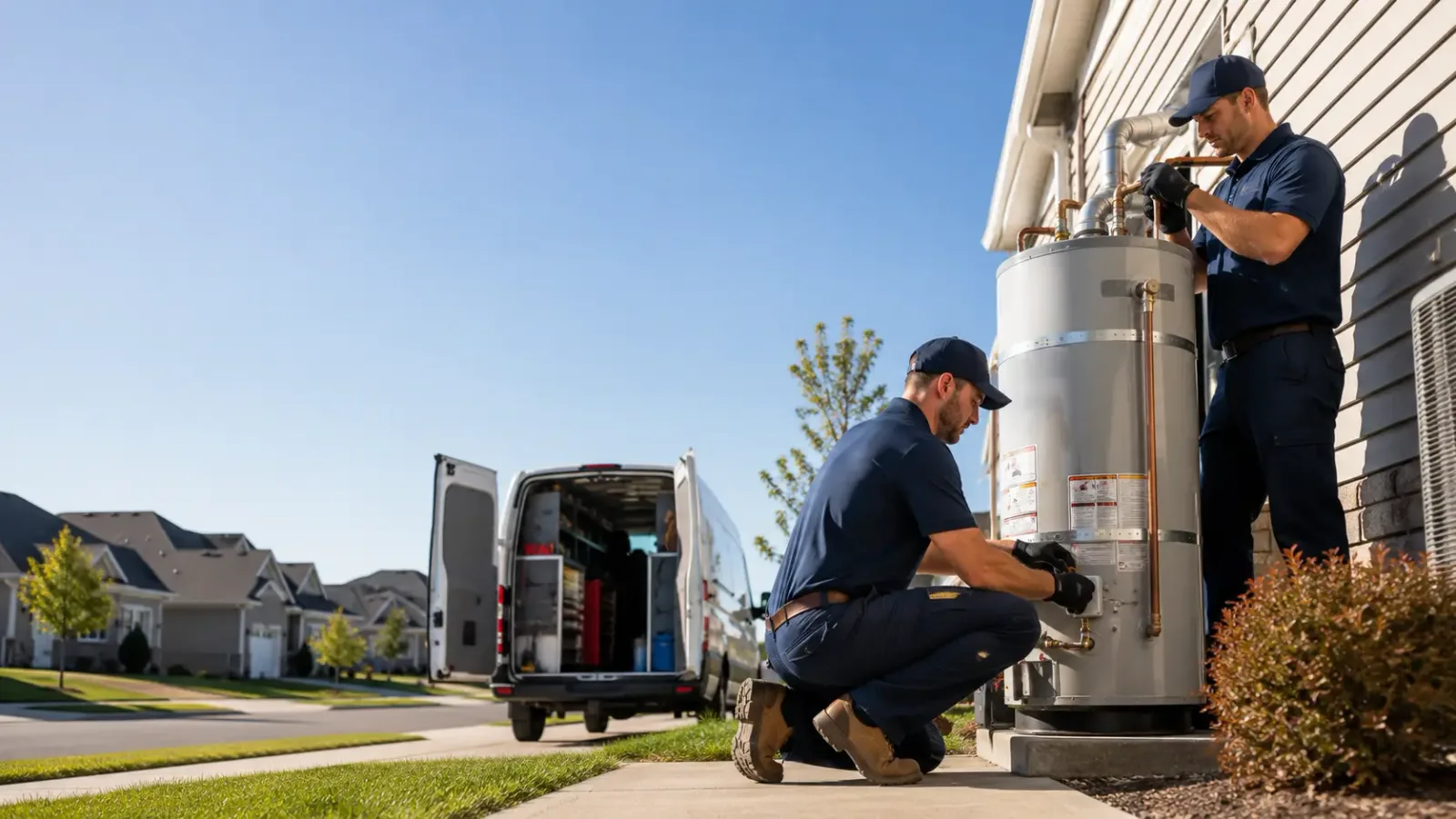 Water Heater Installation in Unity, ME